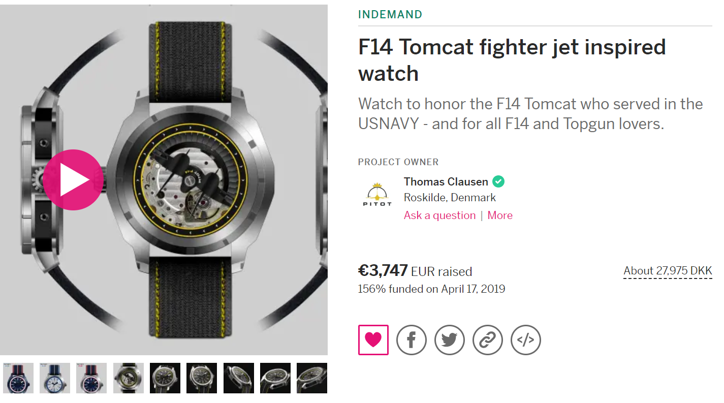 F14 Tomcat Jolly Roger fully funded