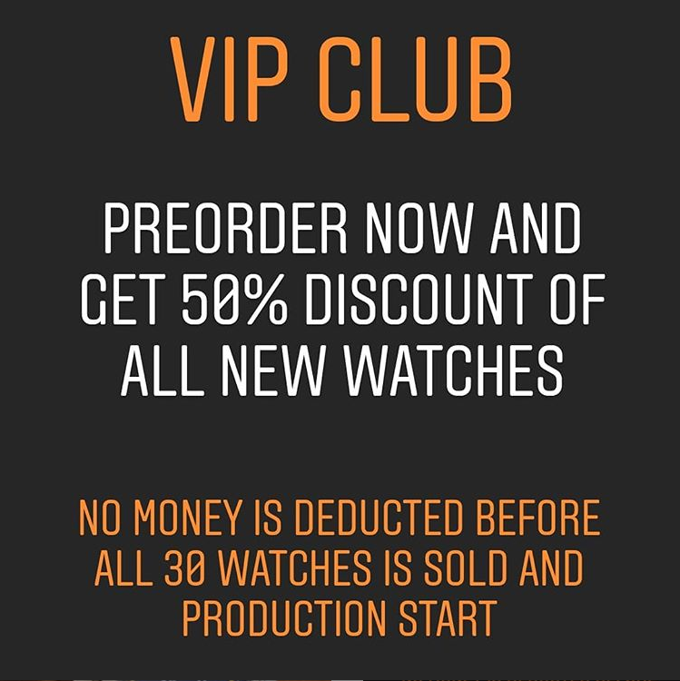 Preorder and VIP status